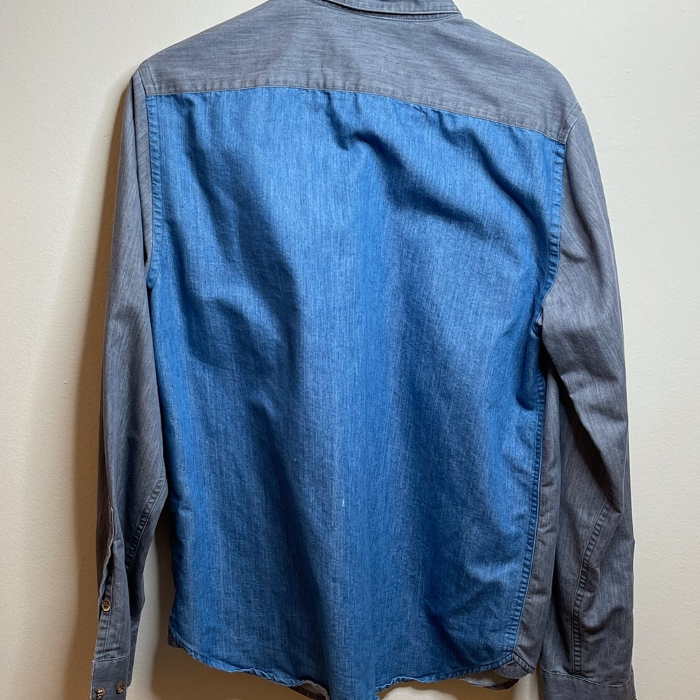 Vintage “Mr. Nice” Denim Shirt Size M - Picture 3 of 3